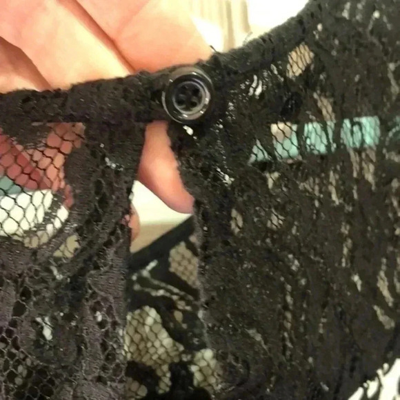 Maurices‎ brand dress size 11/12 black white lace and floral design - Picture 11 of 11